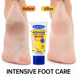 Aavini Cracked Heel Repair Foot Cream – Ultra Hydrating Moisturizer, Odor Control & Fas
