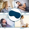 Vtrem 100% Silk Sleep Mask for Sleeping Double Layer Comfortable