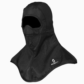 Scott Wind Warrior Balaclava Motorcycle / Bicycle Balaclava Black 2024: Size: XXL/XXXL