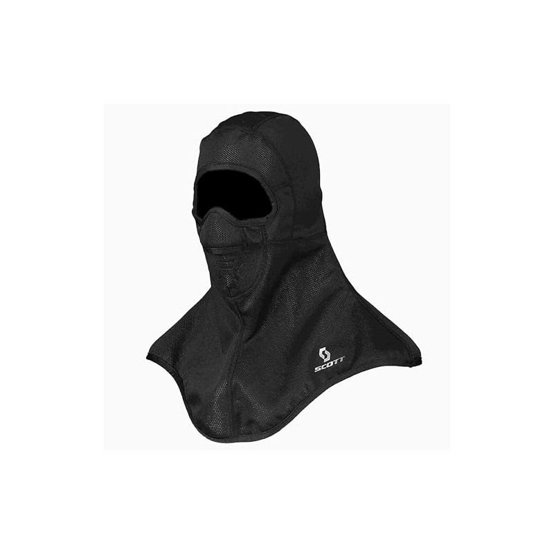 Scott Wind Warrior Balaclava Motorcycle / Bicycle Balaclava Black 2024: