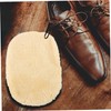 Mikinona Leather Boot Buffing Pad Shoe Polishing Glove Faux Lambswool