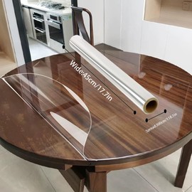 Clear Contact Paper Clear Electrostatic Wall Protective Film Transparent Static Waterproof Heat Resistant Splash Removable Removable Film Transparent Kitchen Backsplash Wall Protector17.7in x 118.1in