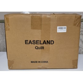 EASELAND All Season Twin Size Soft Quilted Down Alternative Comforter Reversible