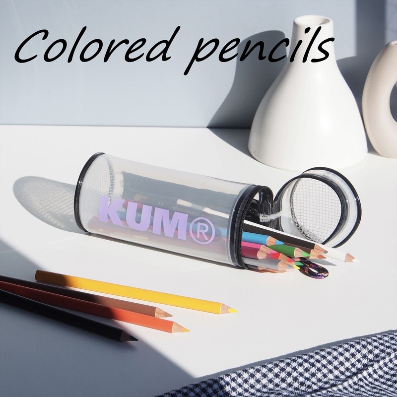Reimei Fujii KM197PV Pencil Case, Pencil Case, KUM Stand Pen