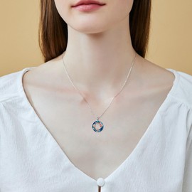 ONEFINITY Koi Fish Necklace 925 Sterling Silver Koi Fish Pendant Fish Jewellery for Women (koi fish 1)