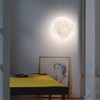 Uonlytech 3D Moon Lamp 3D Printing Moon Night Light Hanging
