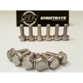 STREETRAYS [SR] EXHAUST HEADER BOLTS LQ4 LQ9 LS9 5.3 6.0 Z28 ZL1 Z06 VORTEC (Grade 10.9)