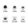 ALXCD Gel Eartips for Plantronics Voyager Legend Headset, Small Size