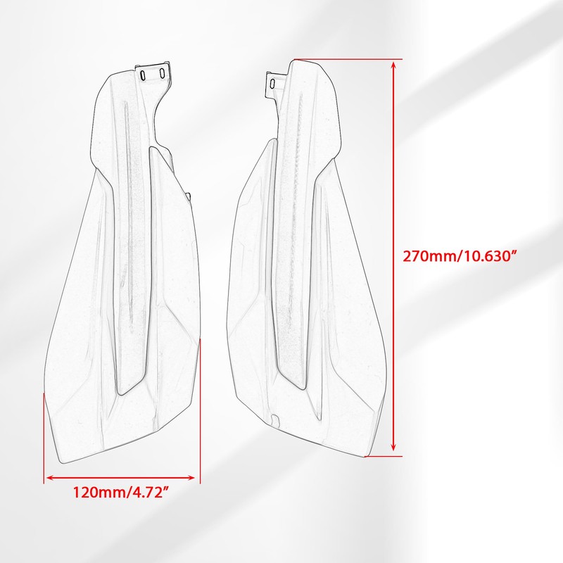 ABCERRSI Dirt Bike Handguards,Motorcycle Handle Protector Compatible with Universal EXC