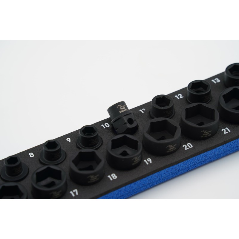 Airboss SK-0015-S Low Profile Nano Impact Sockets Set 3/8" Drive