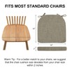 Wellsin Chair Cushions for Dining Chairs 6 Pack - Kitchen