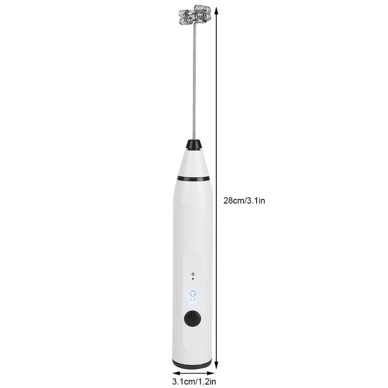 Small Electric Whisk Handheld Mini Foamer for Coffee Latte Hot