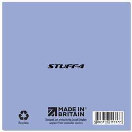 Stuff4 Cute Crystal Anniversary Card for Boyfriend Girlfriend - 15 Years Together - Happy 15th Wedding Anniversary Cards for Women Men, 5.7 x 5.7 Inch Greeting Cards for Fifteenth Anniversaries