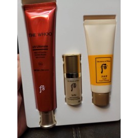 THE WHOO UV Ultimate Red Vitamin Suncreen Special Set 75ml+Gifts