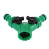 2 Way Hose Splitter Y Hose Connector Drip Irrigation Hose