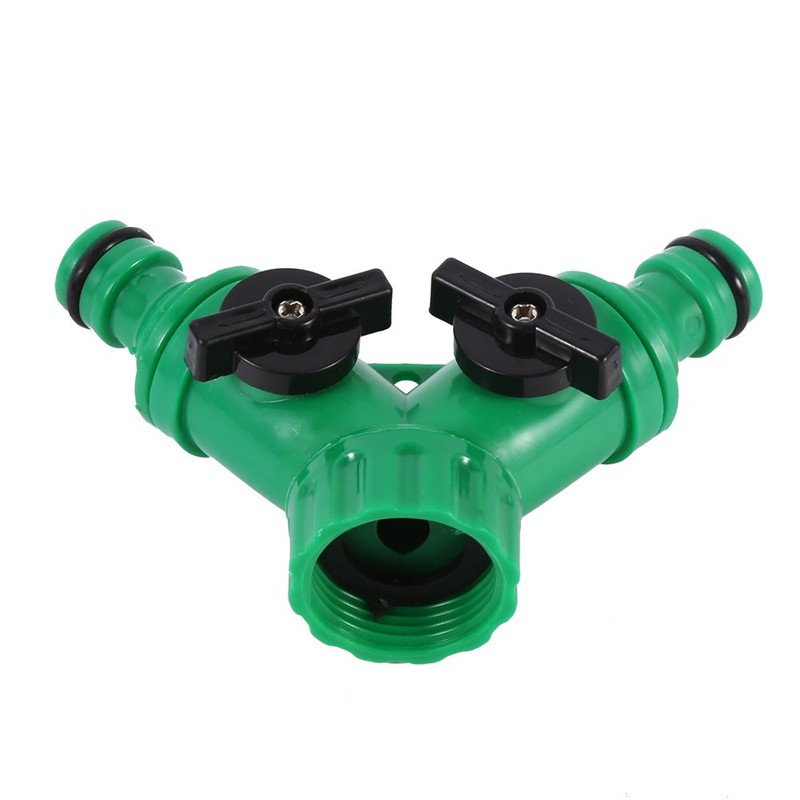 2 Way Hose Splitter Y Hose Connector Drip Irrigation Hose