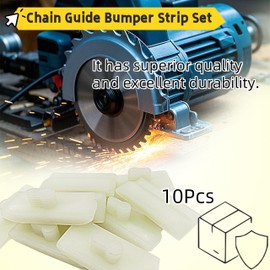 Youqsm 10Pcs Chain Guide Bumper Strip Set,1121 648 6610,Compatible with Stihl 024 026 044 MS240 MS260 MS270 MS280 MS290 MS310 MS340 MS390 MS440 MS640 MS660 MS880,The chain guide bumper strip