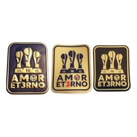 3 Parches América Tricampeon 2025 Amor EternO