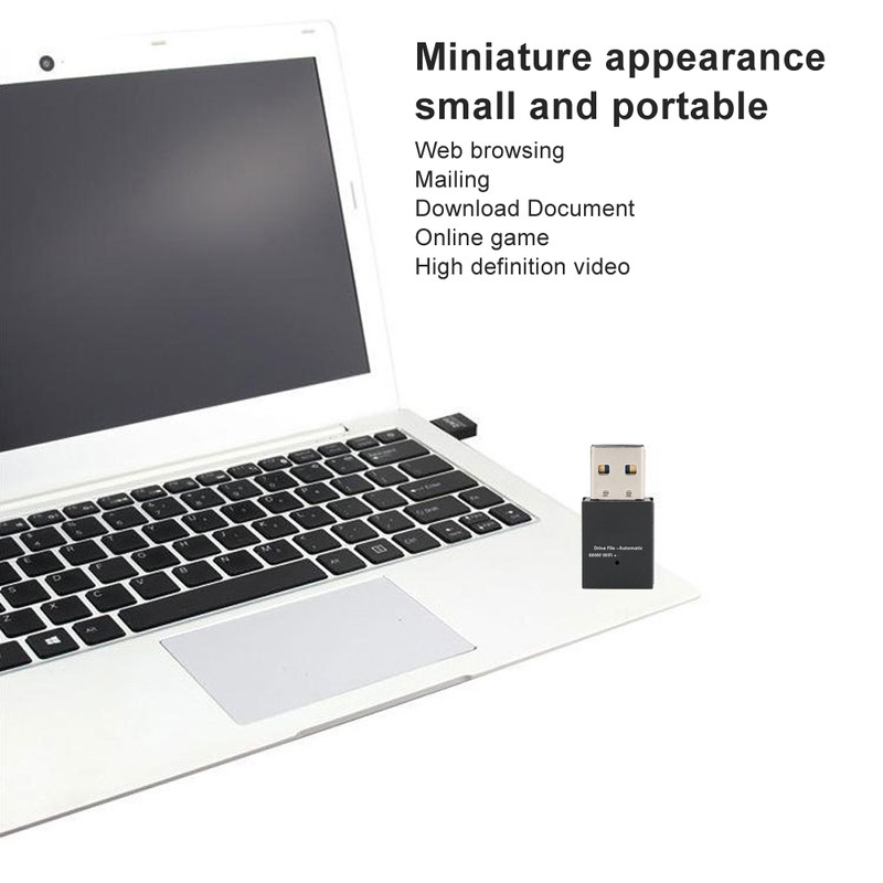 W69 600M Drive Free Wireless Network Card Audio Transmitter Adapter