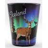 Iceland Northern Lights Deer Shot Glass