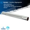 tecuro Flexible Outlet Pipe Diameter 32 mm for Siphon Odour