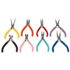 8 Pieces/Set Steel Mini Pliers Long Round Flat Pliers Jewellery