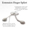 LMB Spring Finger Extension Splint, Assists in Extending PIP Joint