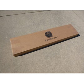 EcoBorder Black Recycled Rubber 4ft Lawn Edging (6pc Box)