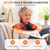 Red Light Therapy for Neck Shoulder, 122 LED 660nm&850nm Infrared
