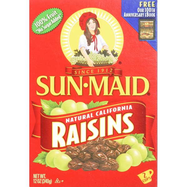 Sun-Maid Raisins Box, 12 oz