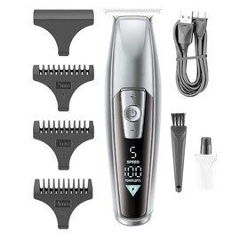 Hair Clippers for Men, Hair Clipper Mens Professional Hair Trimmer Electric Hair Cutting Machine LED Display Rechargeable Trimmer For Men