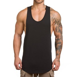 Magiftbox Men's Muscle Gym Workout Stringer Tank Tops Bodybuilding Fitness T-Shirts T01