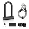 【accessories】isinwheel U Lock - Heavy Duty Security Scooter Lock for
