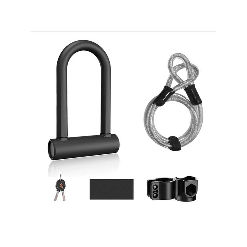 【accessories】isinwheel U Lock - Heavy Duty Security Scooter Lock for