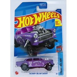 Hot Wheels 2022 - '55 Chevy Bel Air Gasser - Purple - 2/5 - 43/250
