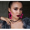 Star Earrings for Women Trendy Pink Stud Earring Bulk Pack