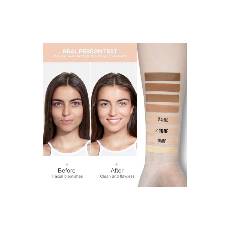 Base de Maquillaje Líquida 40ml, Acabado Mate Natural Color |