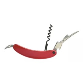 Home Ideas Sacacorchos De Camarero De Bolsillo Rojo Br-03 Destapador