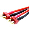 2pcs Deans T Plug Parallel Connector One Female to 2