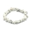 CrystalAge Howlite Gemstone Chip Bracelet