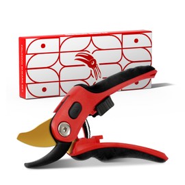 FLORA GUARD Heavy Duty Bypass Pruning Shears, Tree Trimmers & Garden Clippers with Ergonomic Handle, Ideal Hand Pruners for Gardening, Shrubs & Branch Cutting.（HC202）