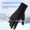 Angozo Cycling Gloves Winter Thermal Gloves Men Women Waterproof Touchscreen