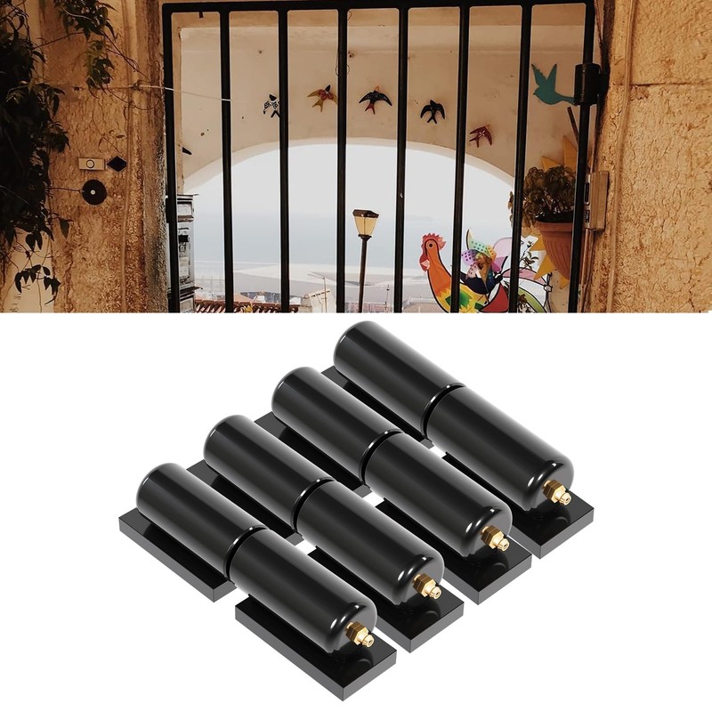 HECASA 7" Heavy Duty Barrel Hinge for Swing Gates Doors