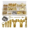Picture Hanging Tool Kit, 282 Pieces Picture Hangers Wall Tool