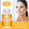 Liposomal Vitamin C Capsules 2000 mg (2 Pack), Maximum Absorption,