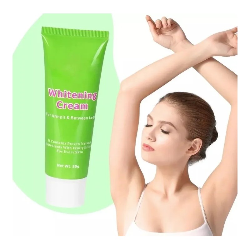 Crema Despigmentante Aclaradora Codo Cuello Axilas Gluteo50g Cítrica