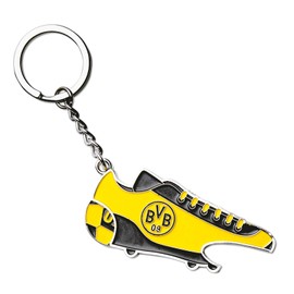 Borussia Dortmund BVB Keyring with Shopping Chip and Opener