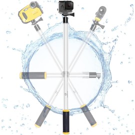 Action Camera Non-Slip Waterproof Selfie Stick