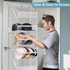 AOODA Clear Over the Door Hat Racks for Baseball Caps,