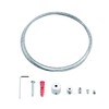 Libaro Ceiling Bracket for Shower Rails, Ceiling Suspension 1.50 m,